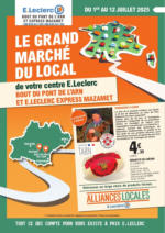 E.Leclerc ALLIANCES LOCALES BOUT DU PONT DE LARN - au 12.07.2025