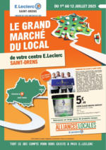 E.Leclerc ALLIANCES LOCALES SAINT ORENS - au 12.07.2025