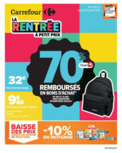 La rentrée à petit prix