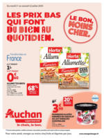 Auchan Supermarché Les prix bas qui font du bien au quotidien - au 12.07.2025