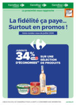 Carrefour LA FIDÉLITÉ ÇA PAYE... SURTOUT EN PROMOS ! - au 31.07.2025