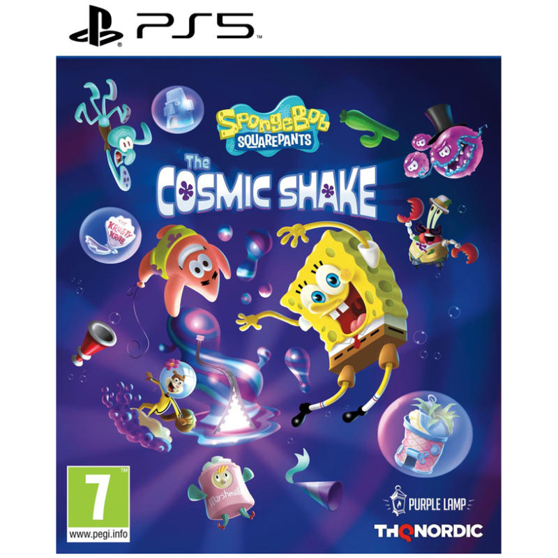 Игра SPONGEBOB SQUAREPANTS THE COSMIC SHAKE PLAYSTATION 5 PS5