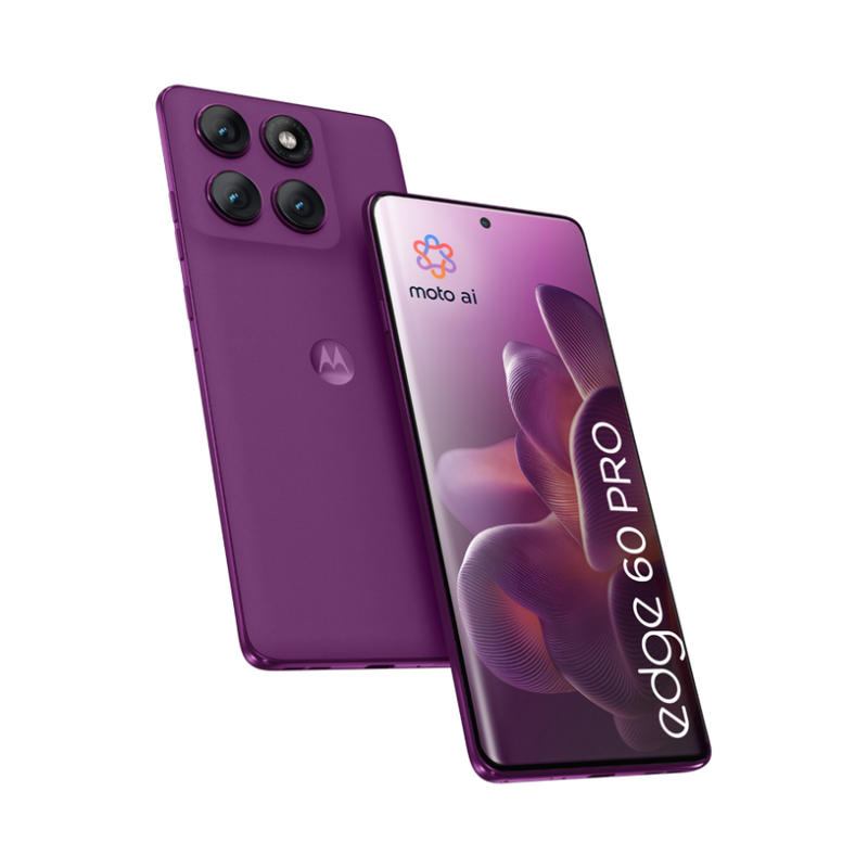 Смартфон GSM MOTOROLA EDGE 60 PRO Purple 6.67 ", 512 GB, RAM 12 GB, 50+50+10 MP, 5G