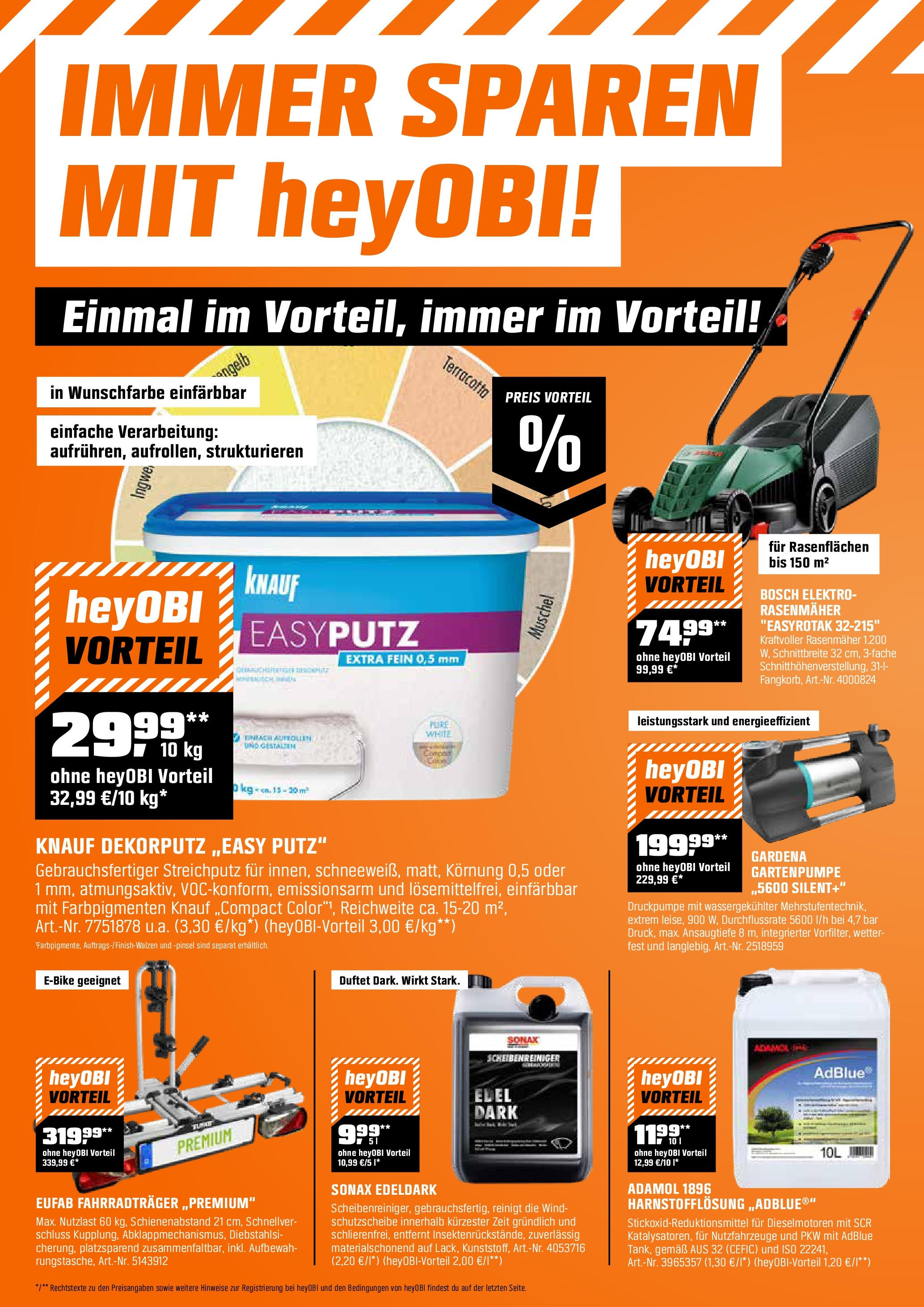 OBI Flugblatt von 01.07.2025 - Aktuelle Angebote | Seite: 4