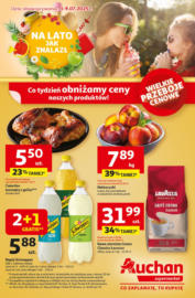 Gazetka NA LATO JAK ZNALAZŁ Supermarket Auchan