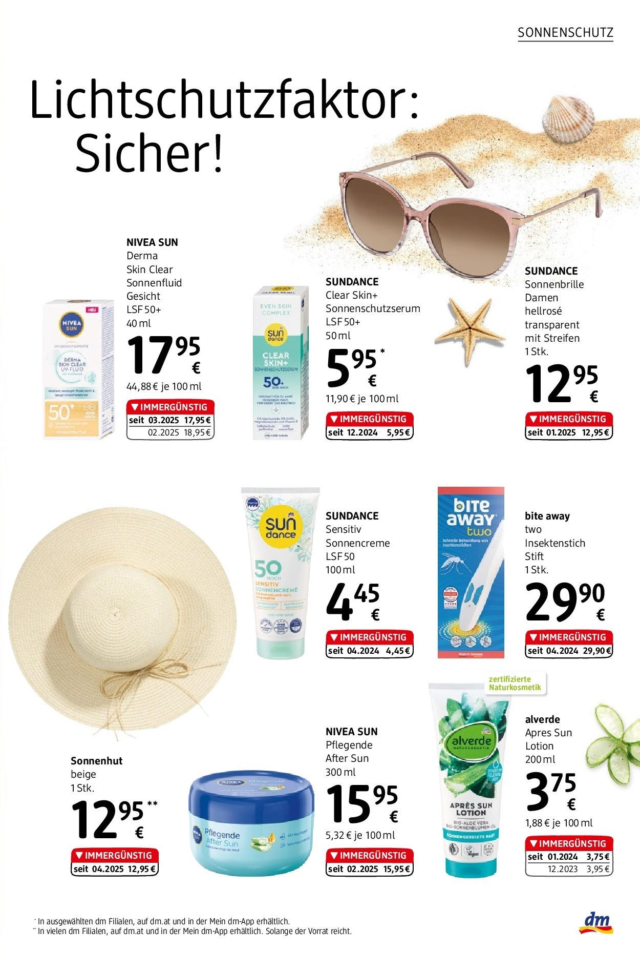 dm drogerie markt - dm: Journal Juli 2025 von 09.07.2025 - Aktuelle Angebote | Seite: 11 | Produkte: Sonnencreme