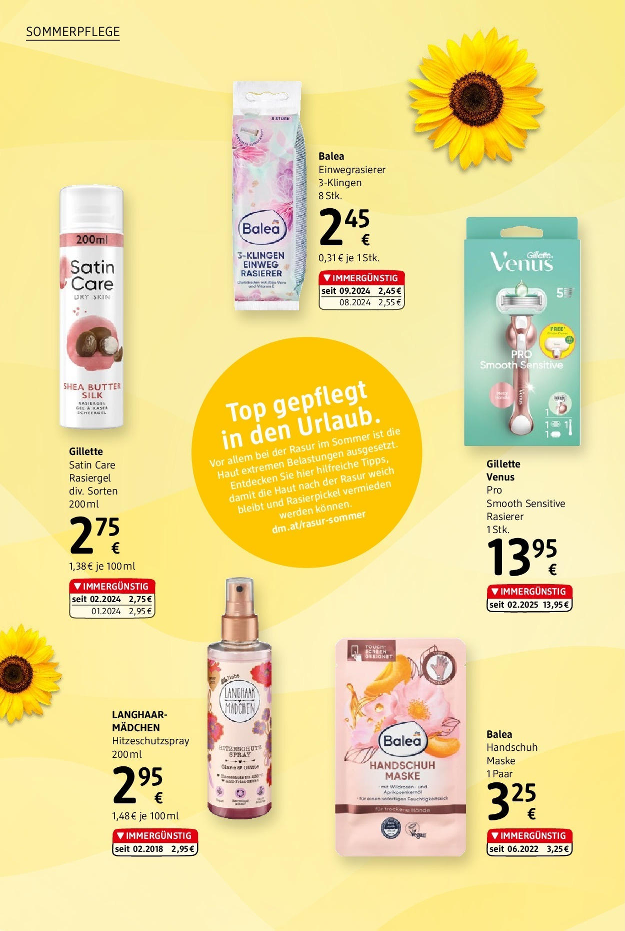 dm drogerie markt - dm: Journal Juli 2025 von 09.07.2025 - Aktuelle Angebote | Seite: 12 | Produkte: Rasierer, Butter, Maske