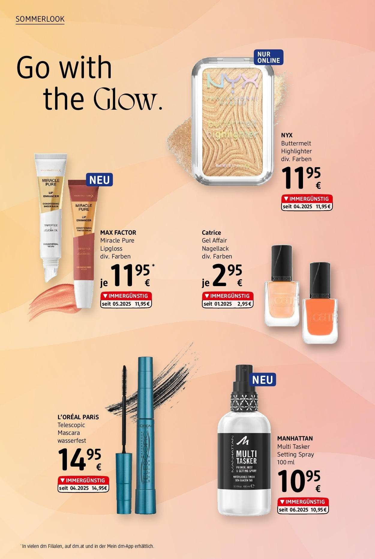 dm drogerie markt - dm: Journal Juli 2025 von 09.07.2025 - Aktuelle Angebote | Seite: 16 | Produkte: Lipgloss, Nagellack