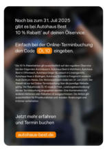 Autohaus Best: Ölwechsel fällig?