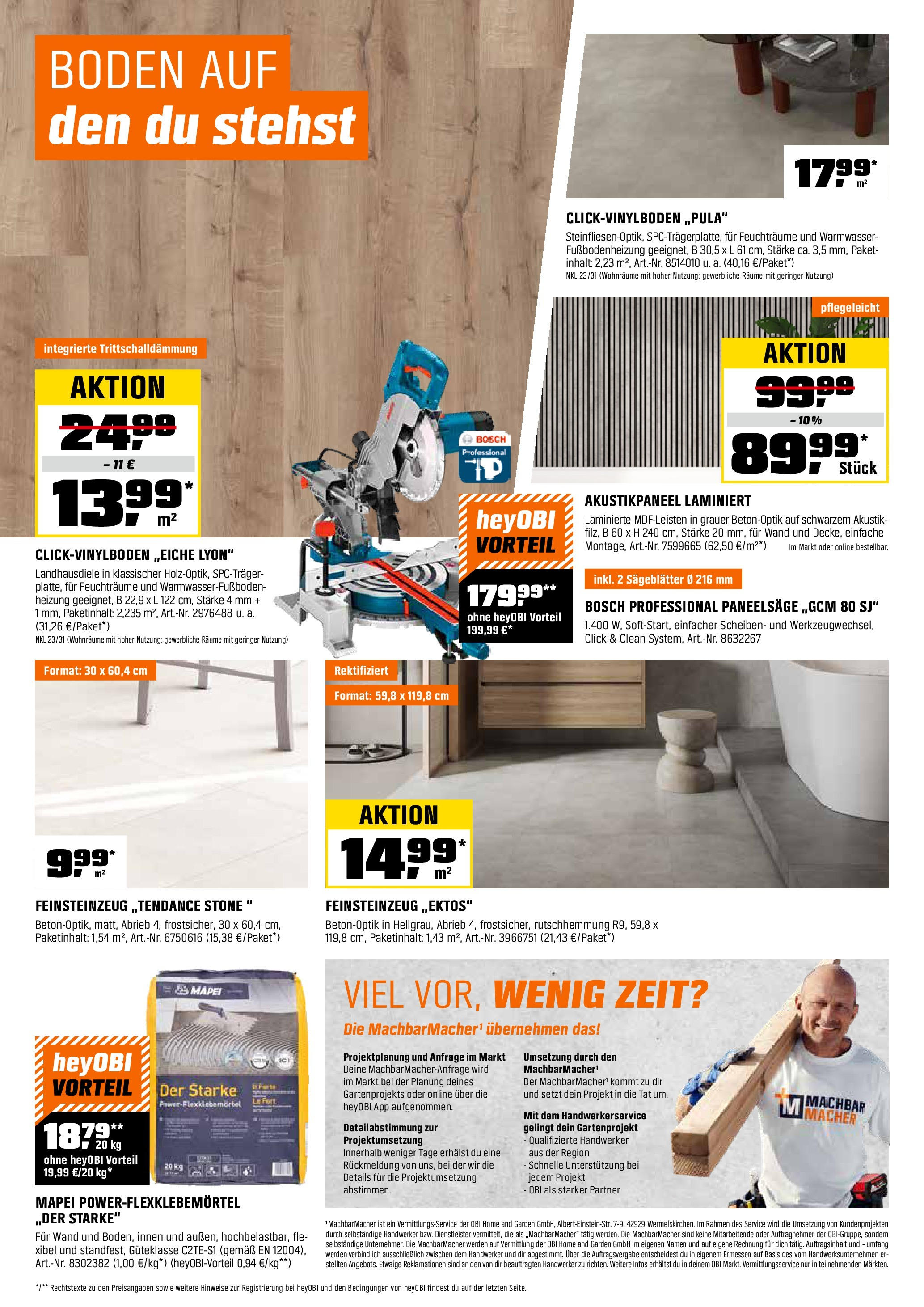 Obi - Biberstarke Angebote (ab 30.06.2025) zum Blättern | Seite: 17 | Produkte: Bosch