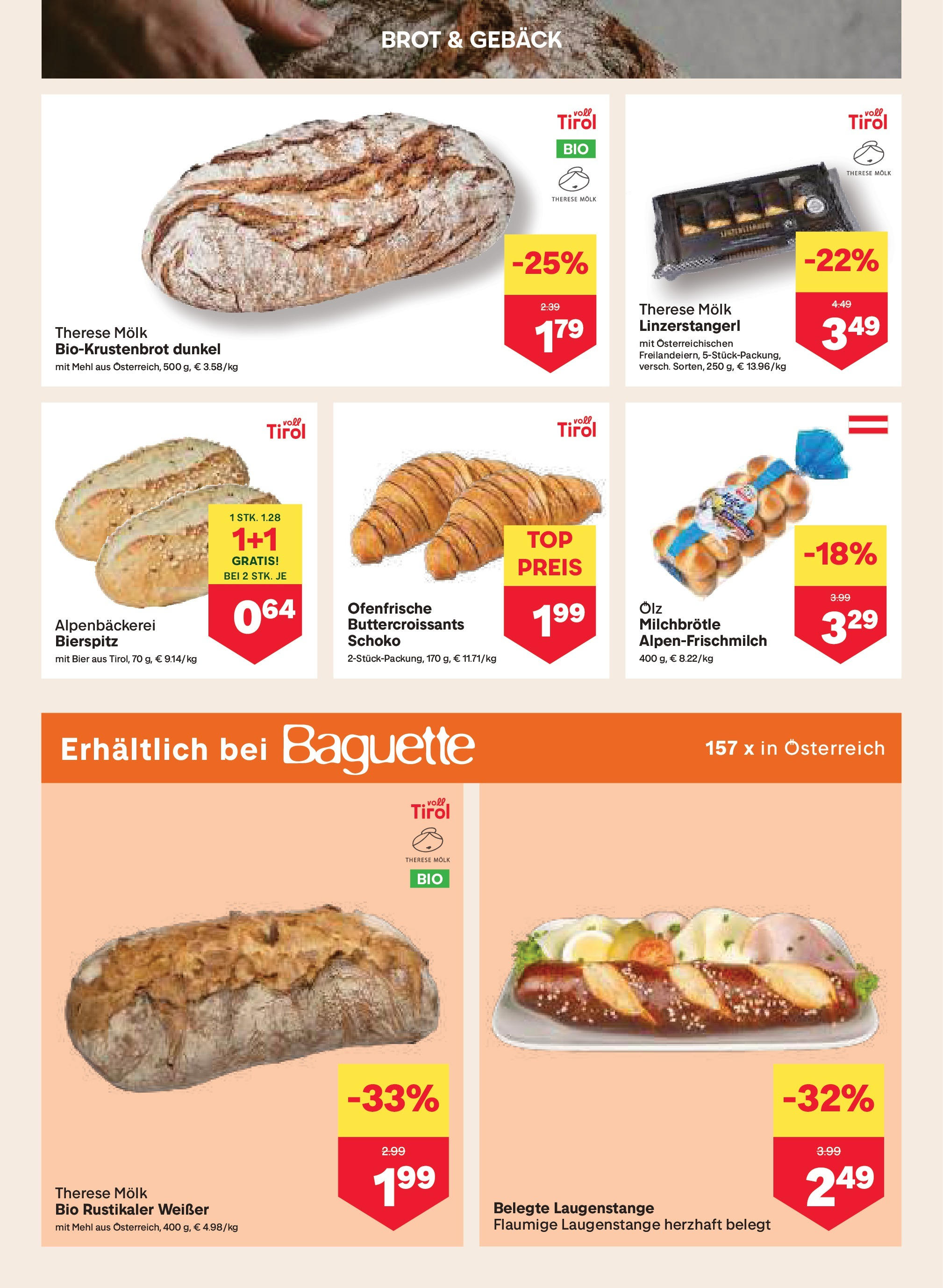 MPREIS Mittelberg von 09.07.2025 - Aktuelle Angebote | Seite: 4 | Produkte: Jääkaappipakastin, Brot, Bier