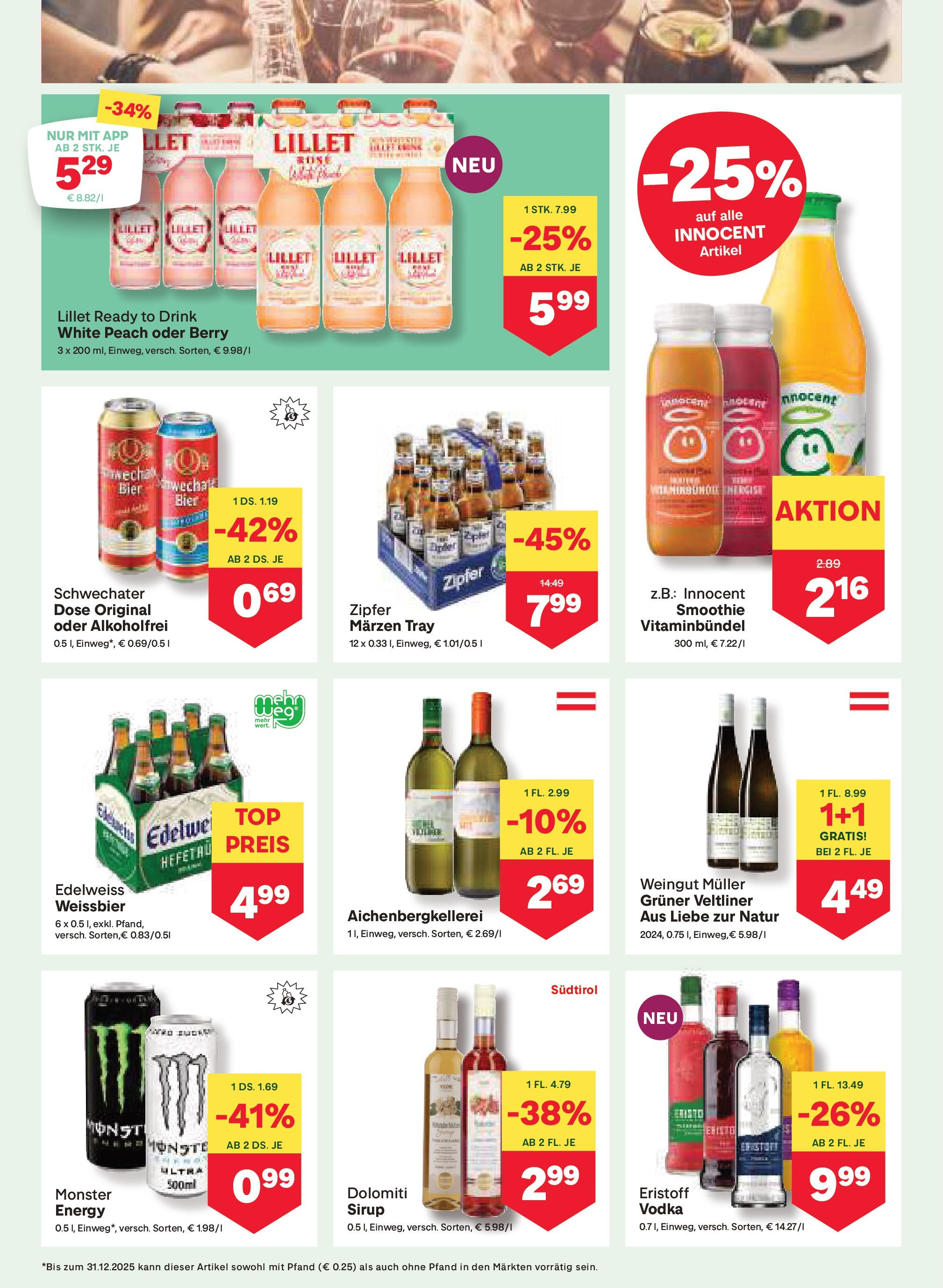 MPREIS Mittelberg von 09.07.2025 - Aktuelle Angebote | Seite: 11 | Produkte: Bier