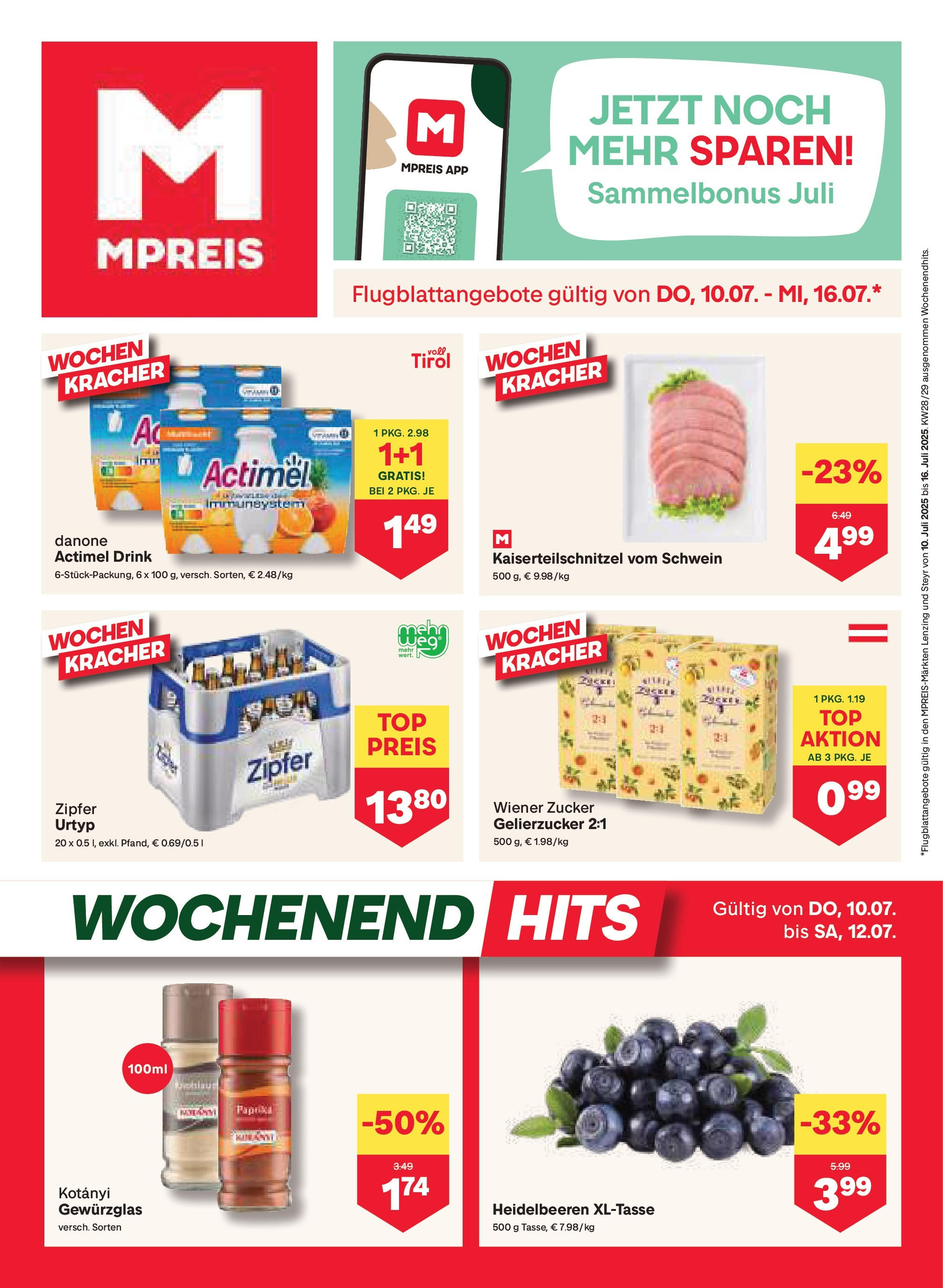  MPREIS Steyr ab (09.07.2025 - 16.07.2025) - Seite 1