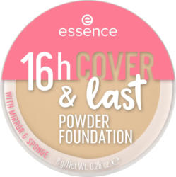 essence Foundation Puder 16h Cover & Last 06 Cashew