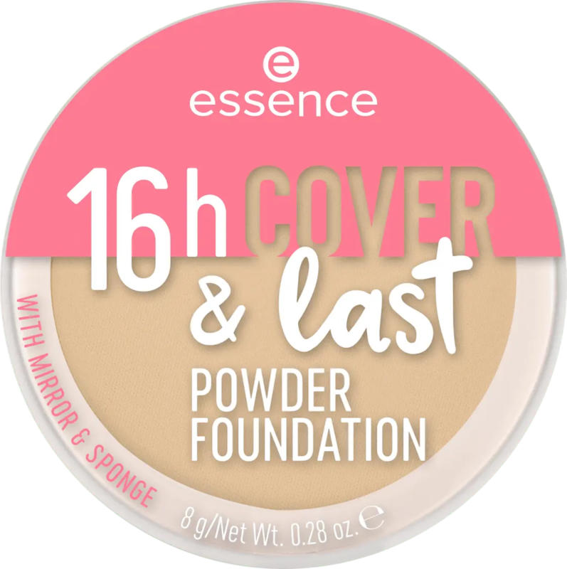 essence Foundation Puder 16h Cover & Last 06 Cashew