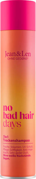 Jean&Len Trockenshampoo "no bad hair days" Effekt 7in1