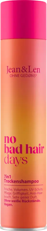 Jean&Len Trockenshampoo "no bad hair days" Effekt 7in1
