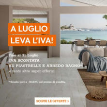 A luglio leva l'iva