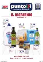 PuntoDì OFFERTE VALIDE DAL 1 AL 12 GIUGNO 2025 - al 12.07.2025