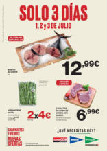 Precios válidos del 1 al 3 de julio de 2025 en Península y Baleares