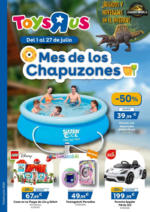 ToysRus Mes de de los chapuzones - hasta el 27.07.2025