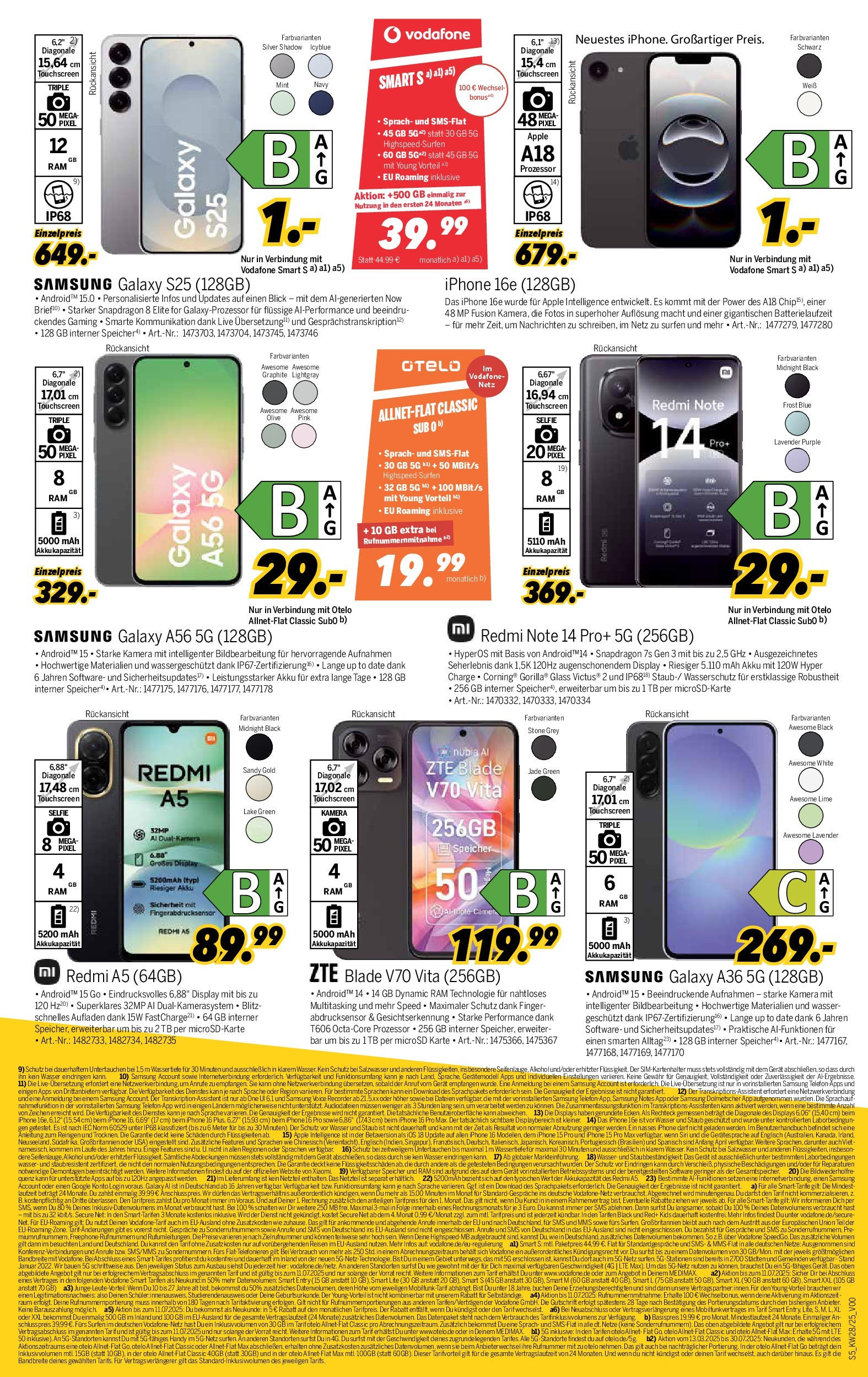 Medimax Prospekt 	 (ab 05.07.2025) zum Blättern | Seite: 5 | Produkte: Kamera, Apple, Wasser, Netzteil