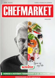 Chef Market újság érvényessége 2025.07.31-ig