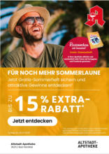 Reisewochen in Ihrer Apotheke - mit wöchentlichen Gewinnspielen!