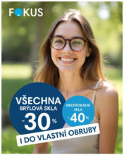 Sleva na všechna brýlová skla