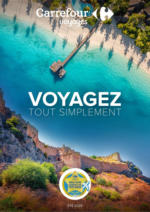 Carrefour Market VOYAGEZ TOUT SIMPLEMENT - au 12.10.2025