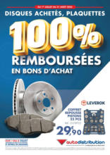 Disques achetés, plaquettes