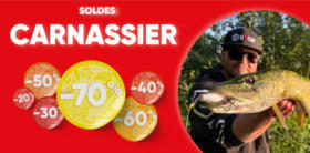 Soldes été 2025 : jusqu’à -70 % sur le matériel de pêche mer, carpe, carnassier, coup et plus encore !