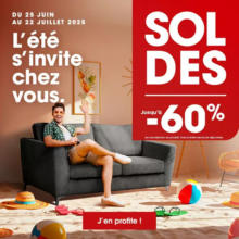 SOLDES jusqu'à -60 %