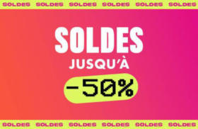 JUSQU'À -50% SUR UNE SÉLECTION