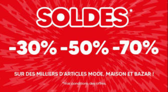 SOLDES jusqu'à -70 %