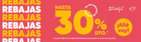 Hasta 30% dto
