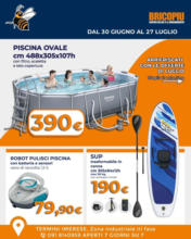 Dal 30 giugno al 27 luglio