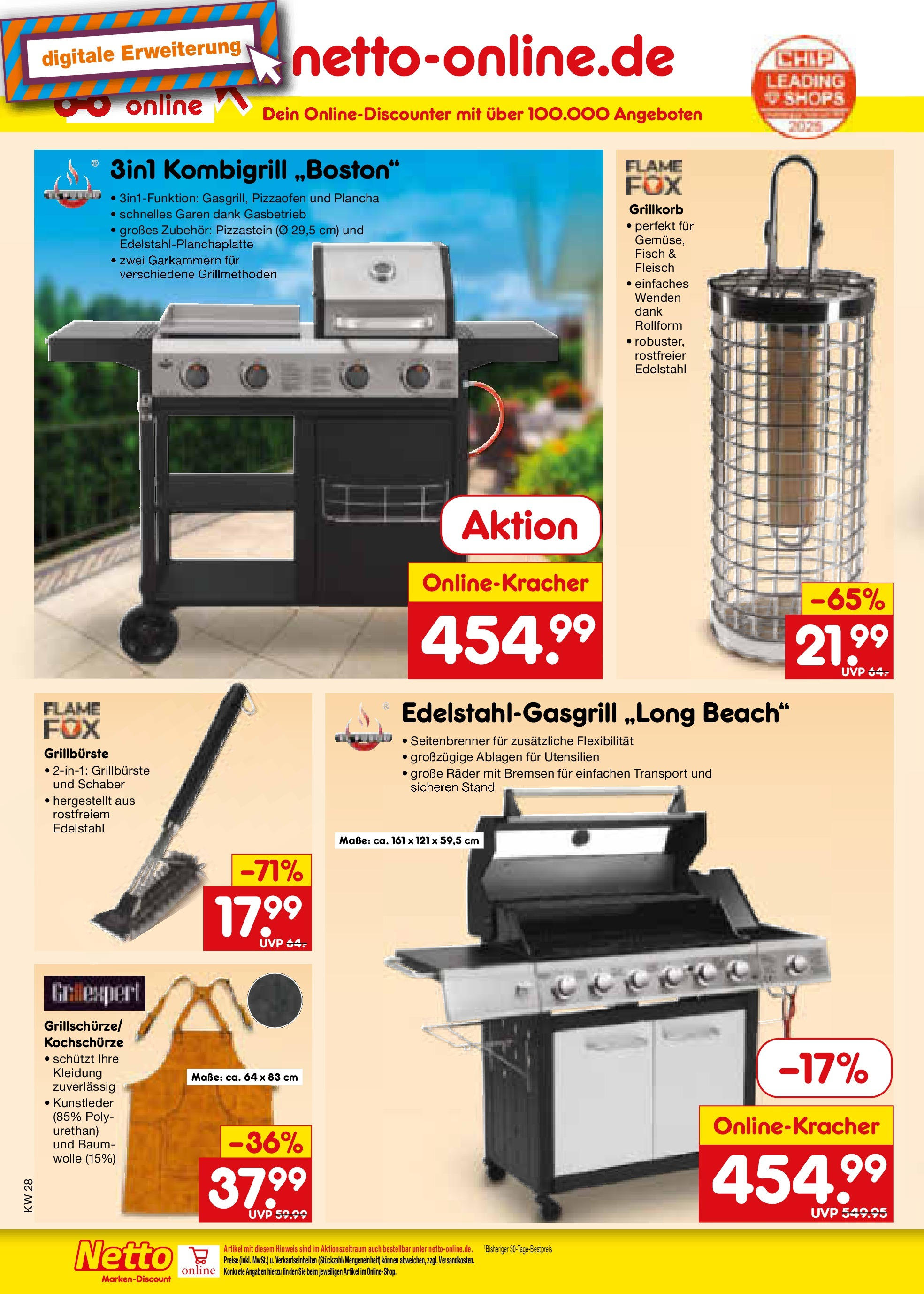 Netto Marken-Discount prospekt Stadtlohn (ab 07.07.2025) » Angebote | Seite: 54 | Produkte: Grill, Fisch, Fleisch Netto Marken-Discount prospekt Stadtlohn (ab 07.07.2025) » Angebote | Seite: 54 | Produkte: Grill, Fisch, Fleisch