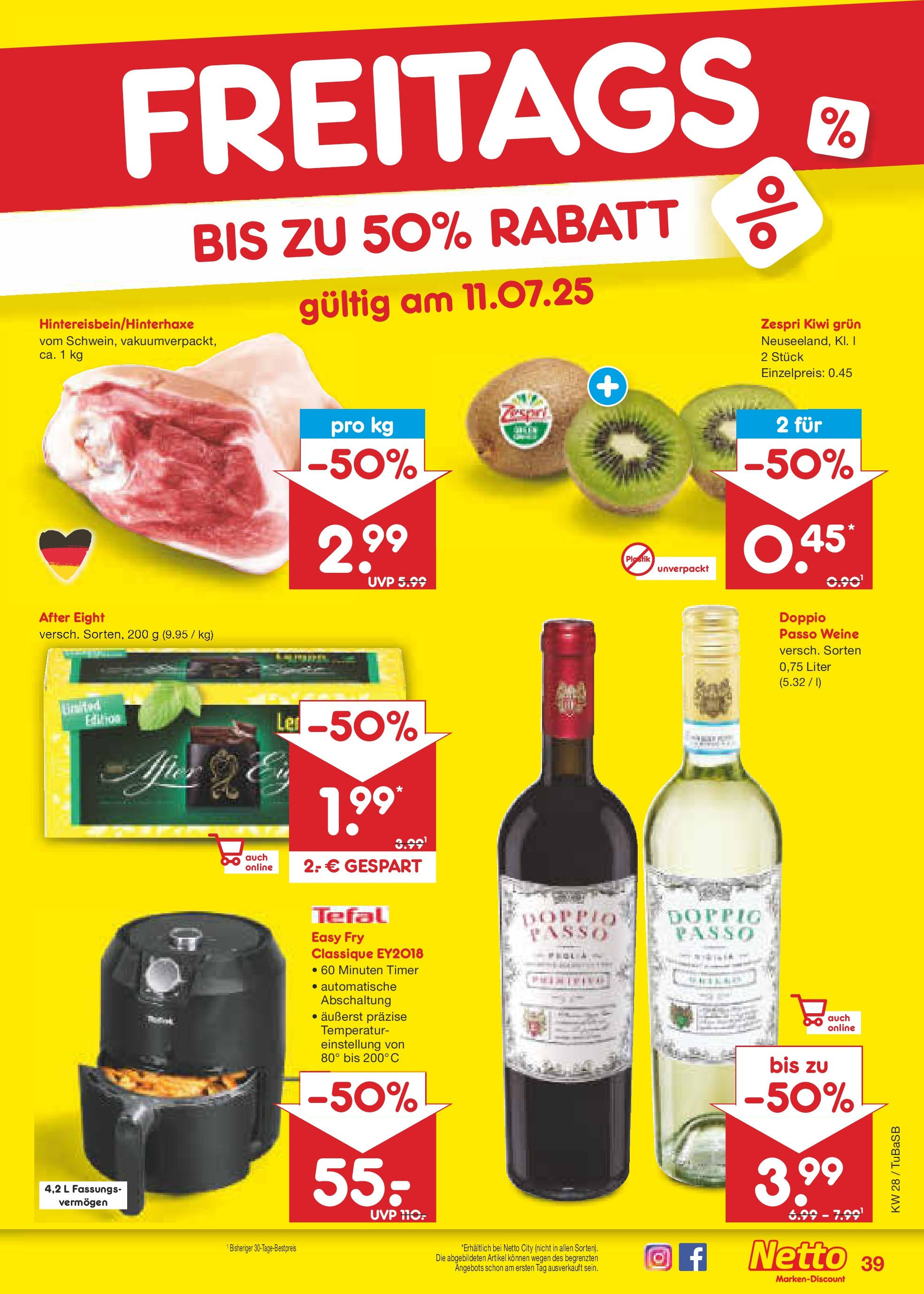 Netto Marken-Discount prospekt Lahr-Langenwinkel (ab 07.07.2025) » Angebote | Seite: 57 | Produkte: Doppio Passo, Kiwi Netto Marken-Discount prospekt Lahr-Langenwinkel (ab 07.07.2025) » Angebote | Seite: 57 | Produkte: Doppio Passo, Kiwi