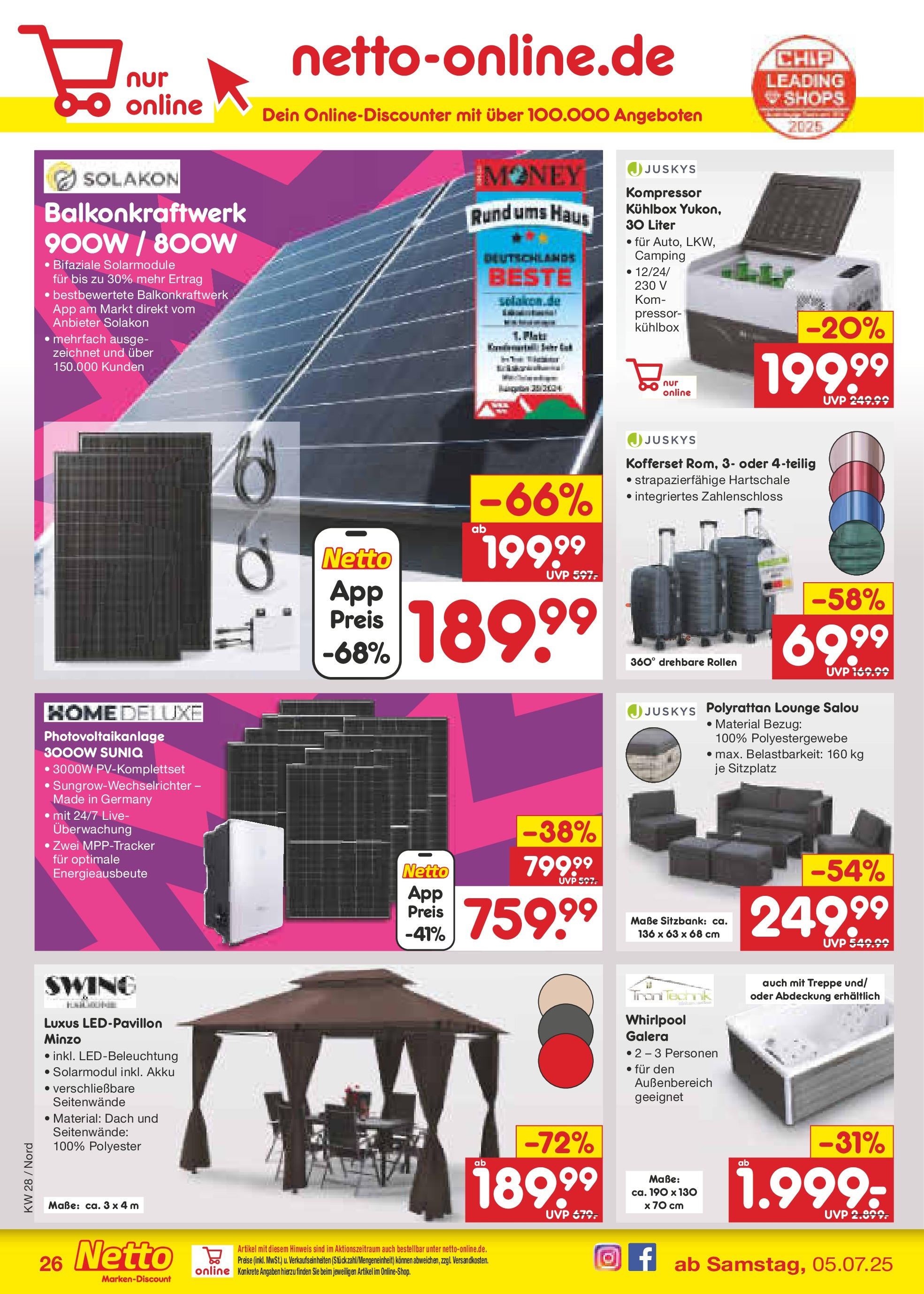 Netto Marken-Discount prospekt Hamburg (ab 07.07.2025) » Angebote | Seite: 40 | Produkte: Sitzbank Netto Marken-Discount prospekt Hamburg (ab 07.07.2025) » Angebote | Seite: 40 | Produkte: Sitzbank