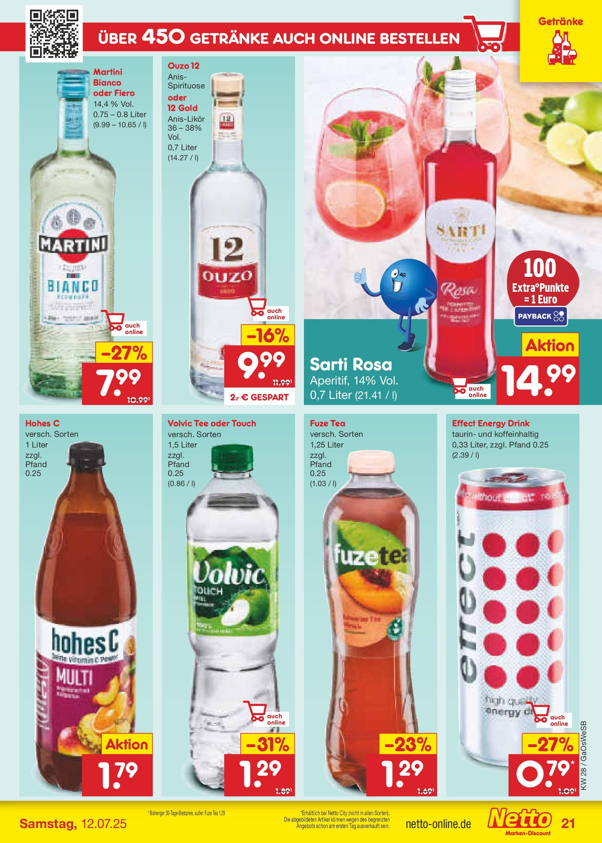 Netto Marken-Discount prospekt Moormerland (ab 07.07.2025) » Angebote | Seite: 31 | Produkte: Energy, Hohes c, Tee, Volvic Netto Marken-Discount prospekt Moormerland (ab 07.07.2025) » Angebote | Seite: 31 | Produkte: Energy, Hohes c, Tee, Volvic