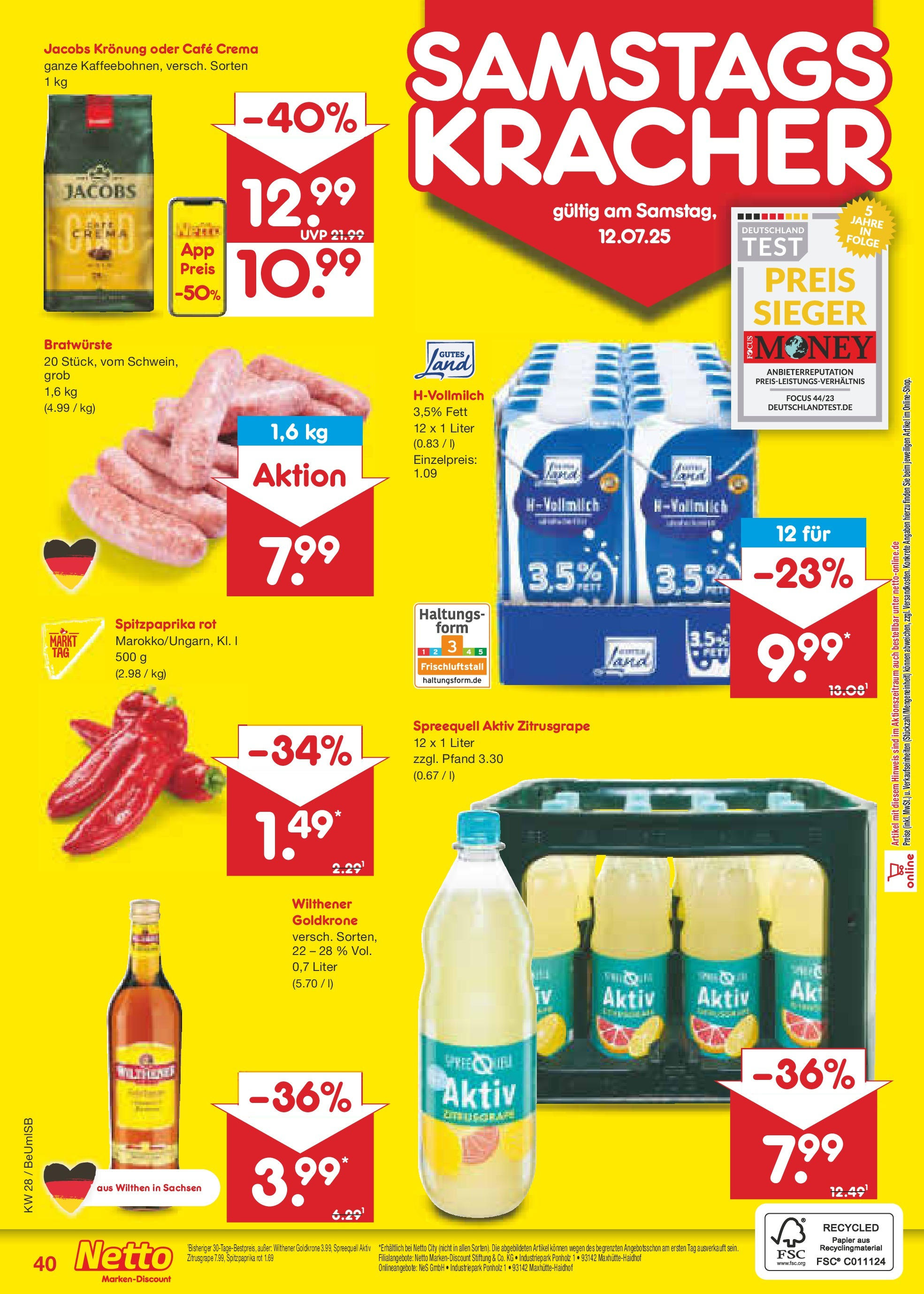 Netto Marken-Discount prospekt Kremmen (ab 07.07.2025) » Angebote | Seite: 58 | Produkte: Wilthener Netto Marken-Discount prospekt Kremmen (ab 07.07.2025) » Angebote | Seite: 58 | Produkte: Wilthener