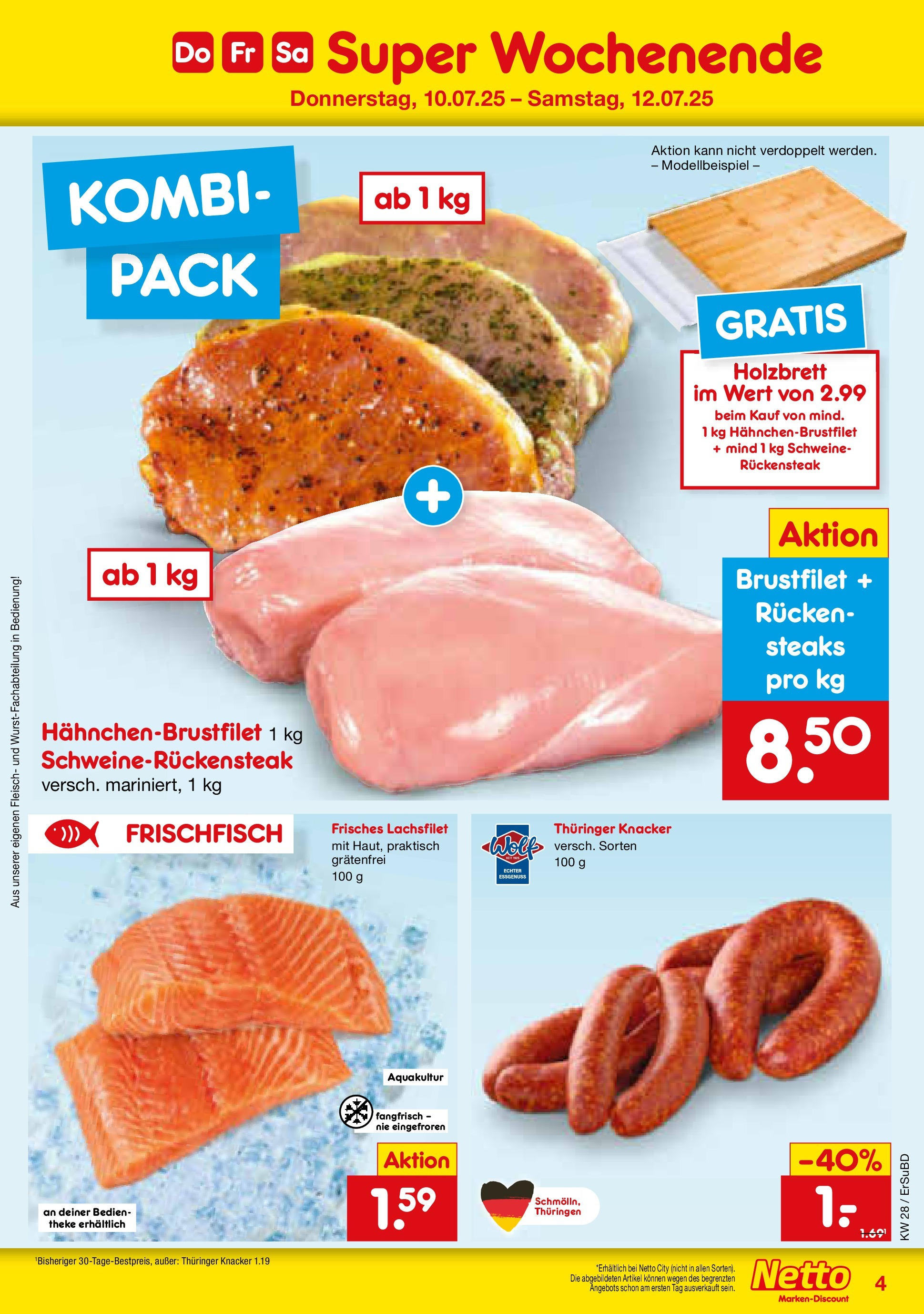 Netto Marken-Discount prospekt Nordhausen (ab 07.07.2025) » Angebote | Seite: 22 | Produkte: Theke, Fleisch Netto Marken-Discount prospekt Nordhausen (ab 07.07.2025) » Angebote | Seite: 22 | Produkte: Theke, Fleisch