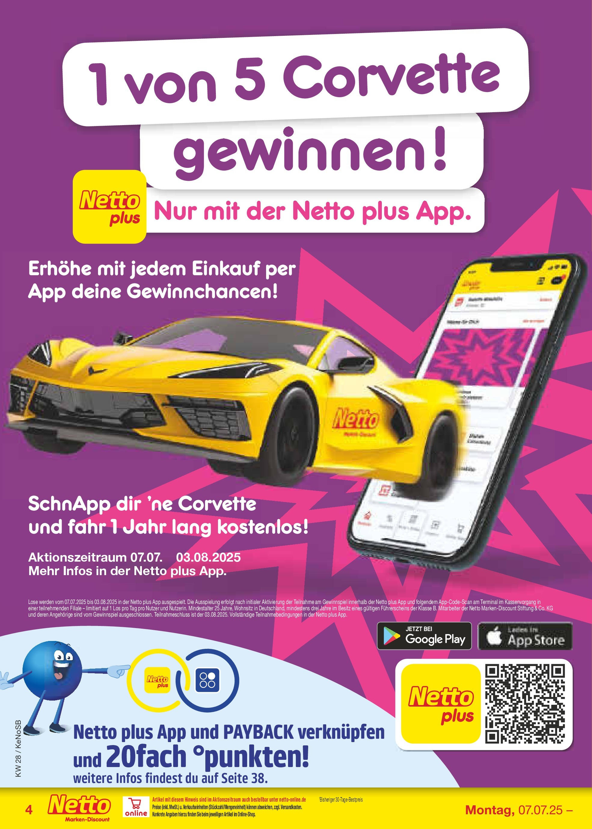 Netto Marken-Discount prospekt Bonn (ab 07.07.2025) » Angebote | Seite: 4 Netto Marken-Discount prospekt Bonn (ab 07.07.2025) » Angebote | Seite: 4