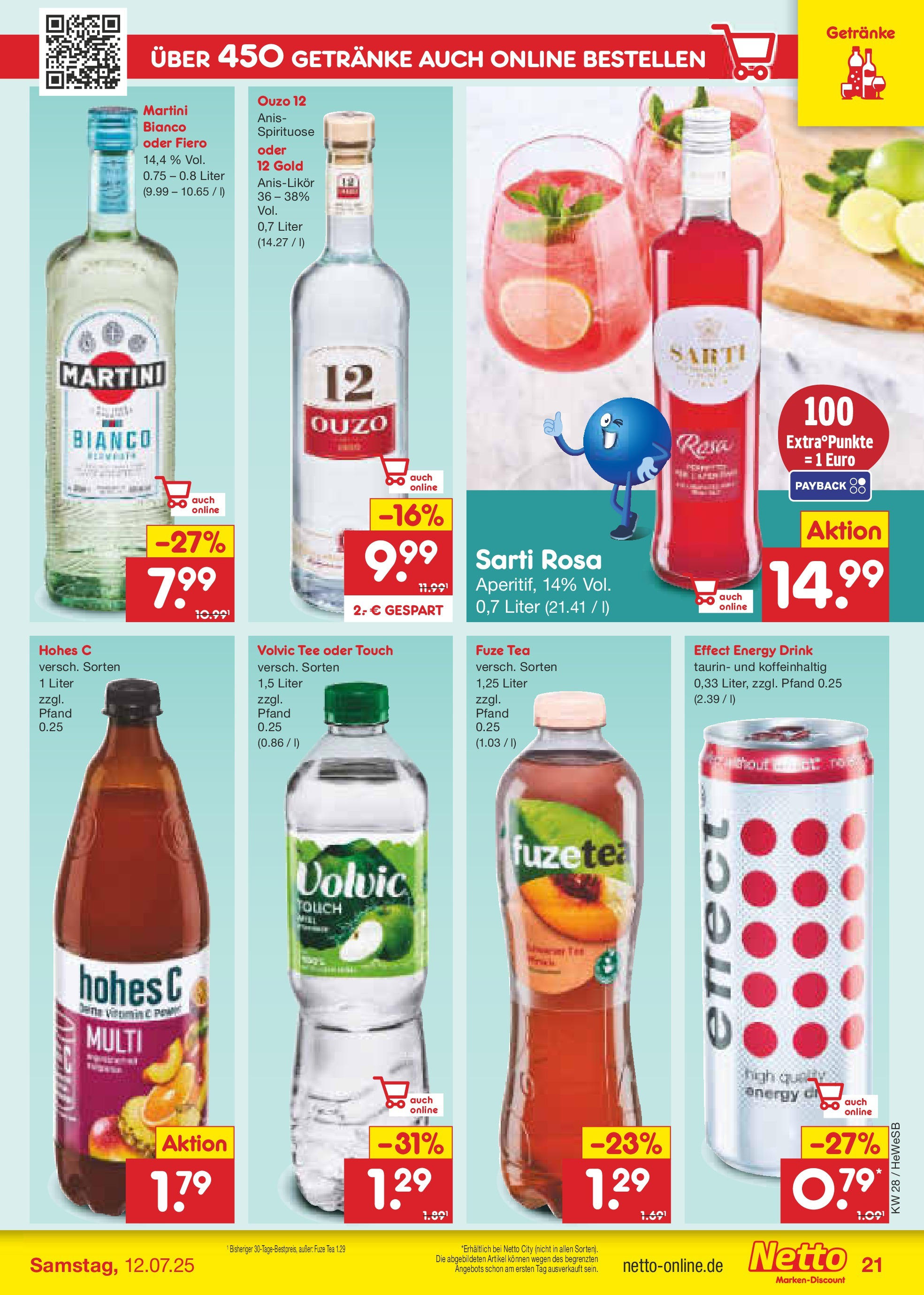 Netto Marken-Discount prospekt Brietlingen (ab 07.07.2025) » Angebote | Seite: 31 | Produkte: Ouzo 12, Ouzo, Hohes c, Tee Netto Marken-Discount prospekt Brietlingen (ab 07.07.2025) » Angebote | Seite: 31 | Produkte: Ouzo 12, Ouzo, Hohes c, Tee