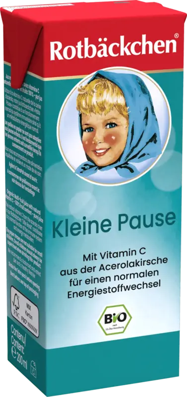Rotbäckchen Minisaft Kleine Pause