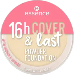 essence Foundation Puder 16h Cover & Last 03 Bright Beige