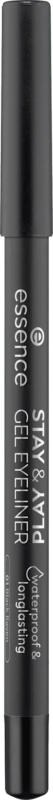 essence Eyeliner Gel Stay Play 01 Black Raven