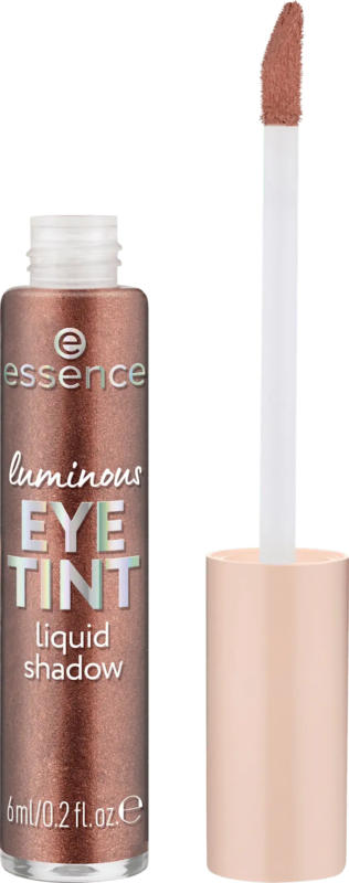 essence Lidschatten Liquid Luminous Eye Tint 05 Glowing Cocoa