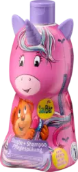 SauBär Kinder Shampoo, Duschgel & Spülung 3in1 Einhorn